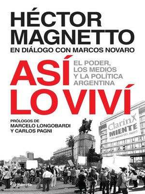 cover image of Asi lo viví